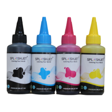 4 Colour set of Bottled inks compatible with Epson Printers using a 4 Colour Dye Pigment Ink Set.