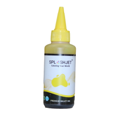 100ml Bottle of Yellow Ink, Compatible with Epson Printers using a 4 Colour Dye Ink Set.