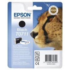 Epson Branded T0711 Black Ink Cartridge.